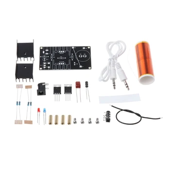 

Mini Music Tesla Coil Plasma Speaker Tesla Wireless Transmission DIY Coil Kit Drop Shipping Support
