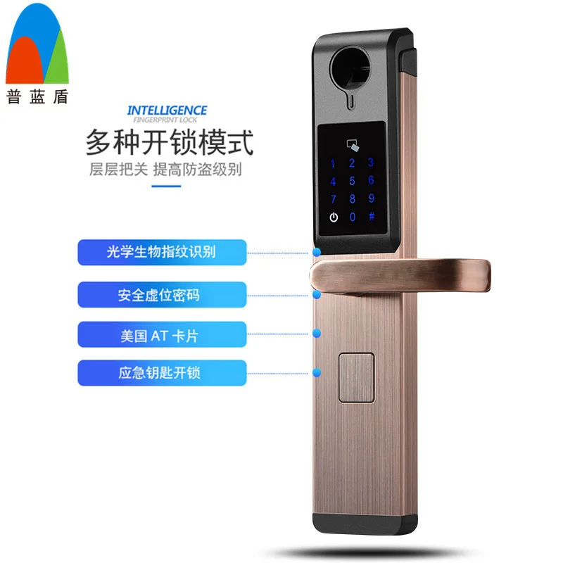 

2018 Time-limited Sale Security Doors Fingerprint Lock Stainless Steel Electronic Combination Smart Card Door Apartment