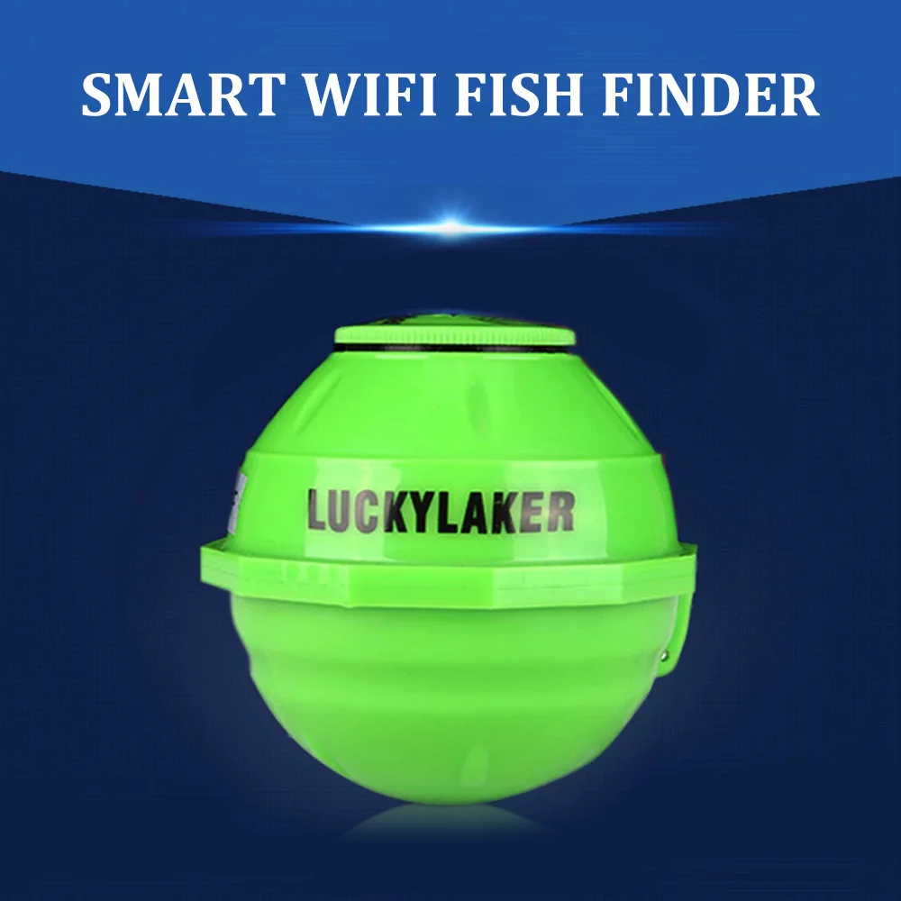 Lucky FF916 WiFi беспроводной рыболокатор Laker русский сонар Fishfinder приложение лучший более глубокий эхолот укуса сигнализация для глубины рыбалки