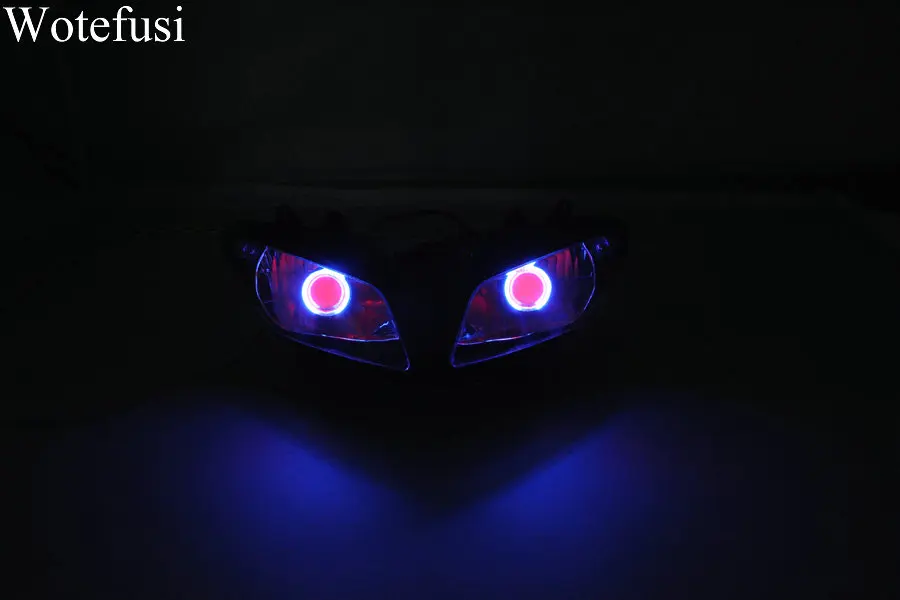 Devil eyes re hab. R1 ангельские глазки. Yamaha r3 ангельские глазки. Led фары r1. Фары Devil Eyes dаylinе.