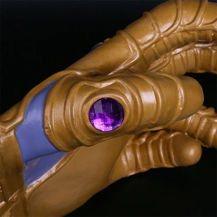 The Avengers Thanos Infinity Gauntlet Cosplay Gloves Prop Halloween Hard Latex Avengers Infinity War Mask (9)