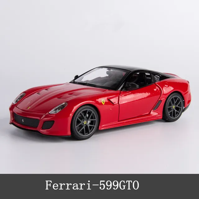 Bburago 1:24 Ferrari F430 collection manufacturer authorized simulation alloy car model crafts decoration collection toy tools 599GTO