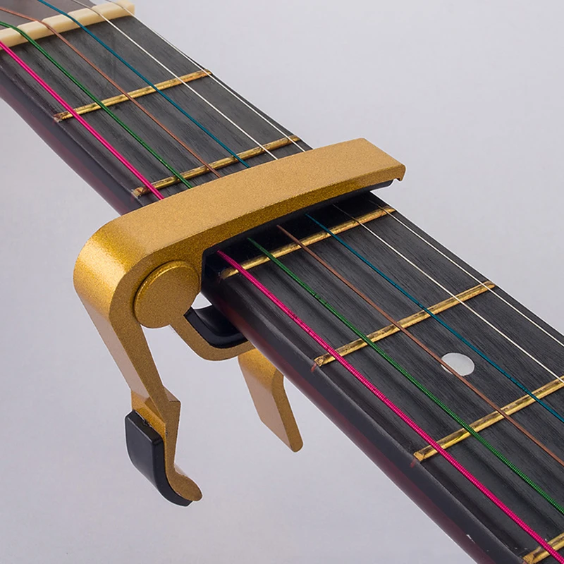 Алюминиевый сплав Гитара Капо баллада электрогитара Трансформеры Гавайские гитары металлический каподастр аксессуары для гитары