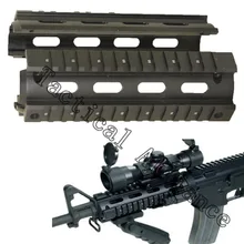 Airsoft AR-15 M4 защита для рук 6,7 дюймов рис Quad Rail 2 шт. Drop-In с креплением для крепления железнодорожна охота, стрельба аксессуары для винтовки