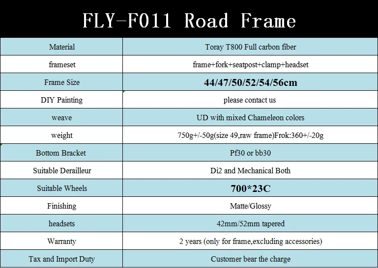 Cheap 2019 taiwan T800 or T1000 Full carbon road Racing carbon bike bicycle frame Light weight 40CM 765G free 0