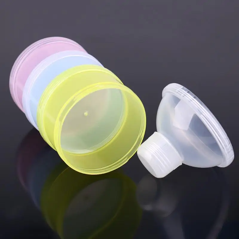 MB0006 3 Layers Portable Milk Powder Formula Dispenser Food Container Storage Feeding Box  Container Pot for Baby Kid Toddler (3)