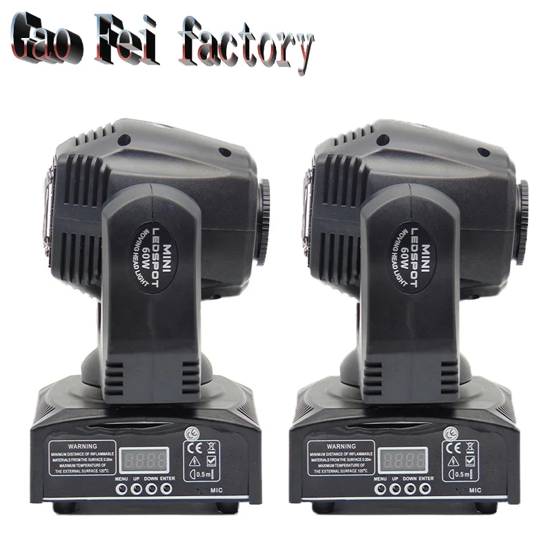 

60W LED Moving Head Spot Stage Lighting 11 DMX Channel Hi-Quality Big Discount 60W Led Moving Head Beam Light AC90-220v