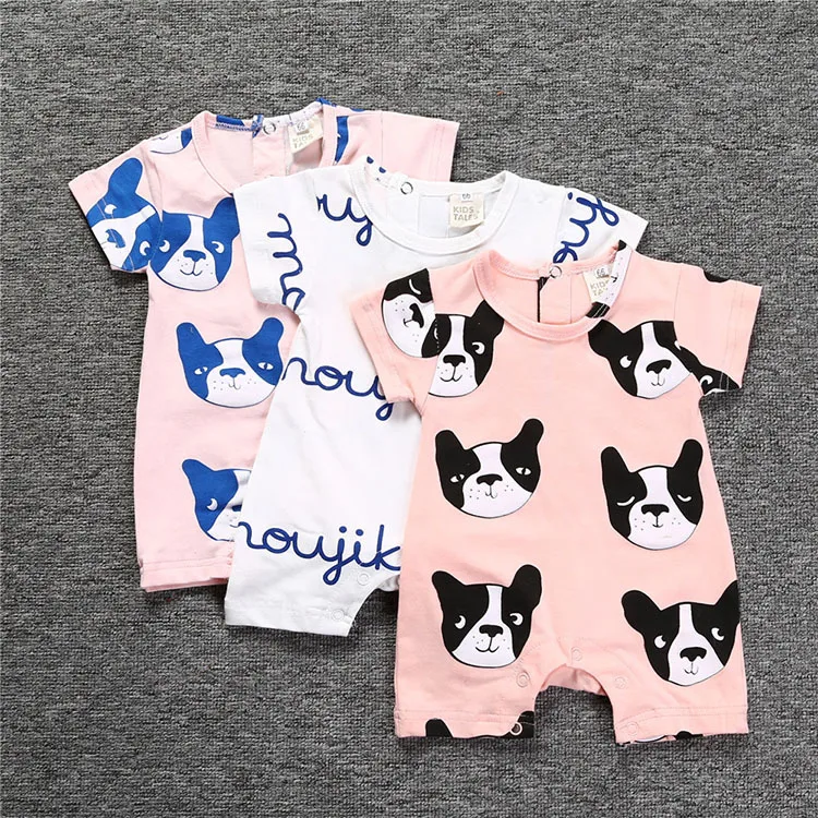 

2018 BOBO CHOSES INS HOT KIDS DOG PATTERN ROMPRS BABY ROMPOERS BOYS CLOTHING GIRLS CLOTHES GIRLS CLOTHING VETIDO TINY COTTO SAME