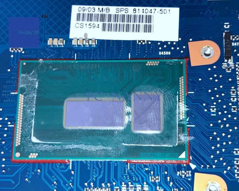 Sale PCNANNY Mainboard 814047-501 6050A2730001 for HP 14g-ad 246 240 G4 w/ i5-5200U DDR3L HD Graphics Laptop motherboard 3