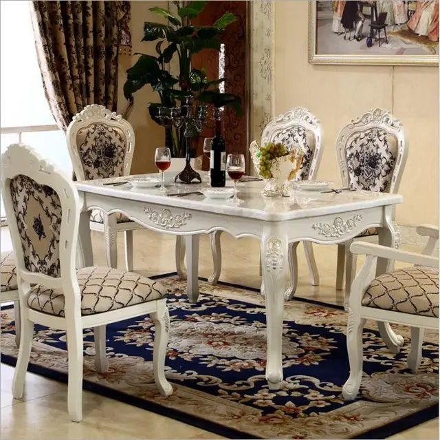 Special Price Modern Style Table 100% Solid Wood Italy Style Luxury Dining Table Set 6 chairs o1115 Special Price Modern Style Table 100% Solid Wood Italy Style Luxury Dining Table Set 6 chairs o1115