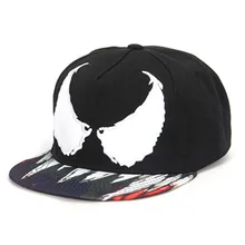 Фильм Веном Кепка Snapback Косплей бейсбольная кепка хип-хоп кепка регулируемая для мужчин и женщин