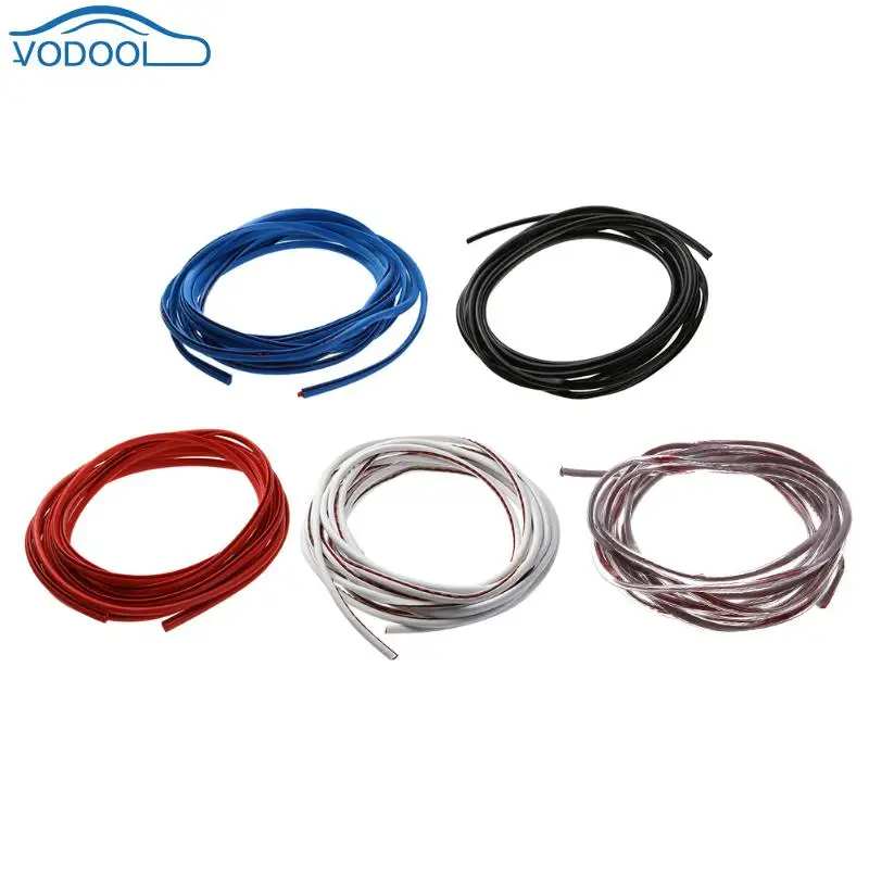 

5m Auto Moulding Trim Strip Car Door Edge Rubbing Strip Anti Collision Bumper Protection Sticker Strip Car Styling Accessaries