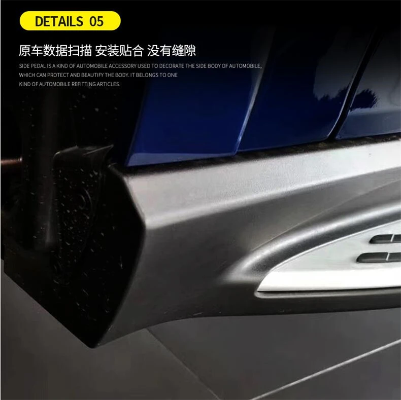 New Auto Running Boards Side Step Bar Pedals For Mercedes-Benz GLE V167 High Quality Nerf Bars Car Accessories