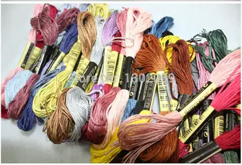 

Similar DMC Total 10728 (447*24=10728) Pieces Cross Stitch Embroidery Thread Floss--24 Full Sets 8.7 Yard