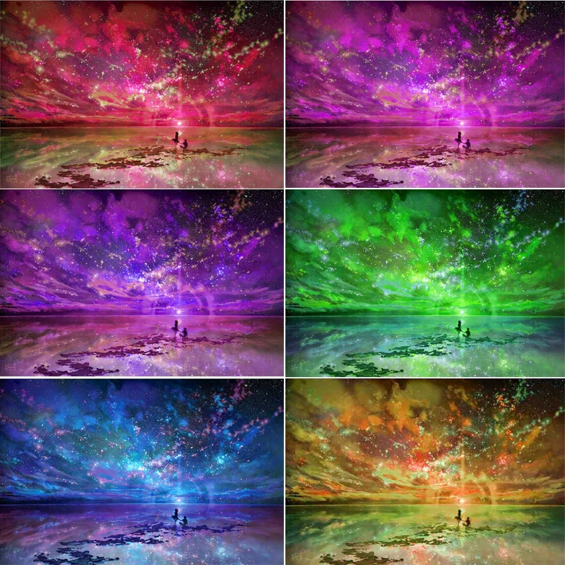 

HOME BEAUTY Diamond Embroidery Full Rhinestones for Starry Sky Picture Needle Arts Craft Wall Paintings In The Living Room SK561