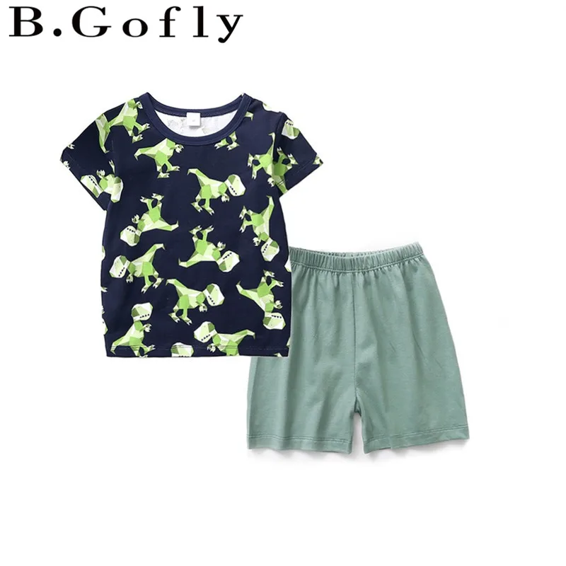 

Age 0-10 year Children Toddler Costume Summer Dinosaur Carton Animal Kids Suit Boy Shorts Clothes T Shirt Boy Clothing Set