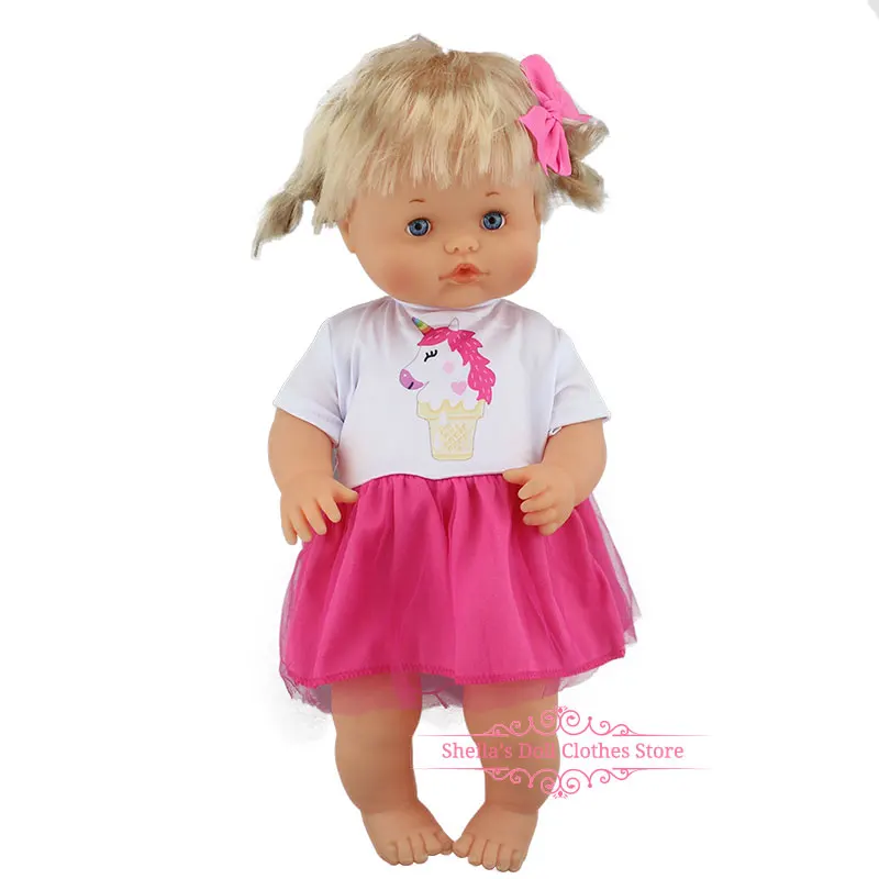 Новая Милая одежда, Размеры: 40 см 41 см Nenucos кукла Nenuco Ropa y su Hermanita фиолетовая футболка с длинным рукавом в фиолетовый горошек брюки для девочек со шляпой - Цвет: 12
