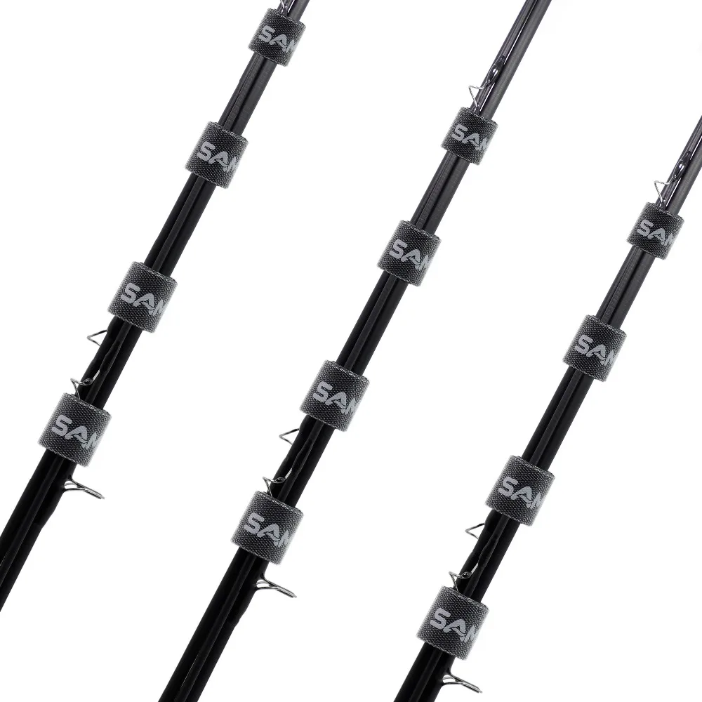 SAMSFX удочка для ловли нахлыстом Ремни трос полюс галстук тянущиеся держатели черное весло подтяжки веревки приманка пояс рыболовные снасти