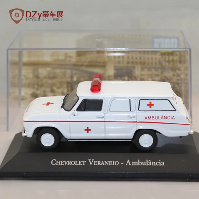 

IXO Altaya 1:43 Scale Chevrolet Veraneio Ambulancia Car Diecast Models Limited Edition Collection White
