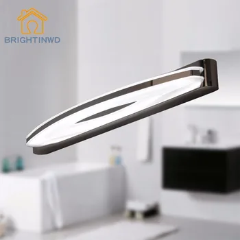 

AC85-265V Bathroom Mirror Wall Lamp 70cm 80cm LED Mirror Light Acrylic Wall Sconce lamp for Bathroom Bedside Lamp BRIGHTINWD