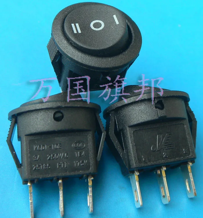 

Free Delivery.The third cycle switch rocker switch three small 15 mm diameter of 3 feet