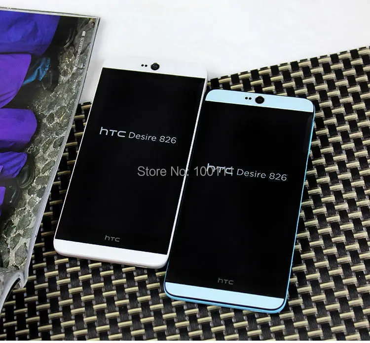 Dual sim ОРИГИНАЛ htc Desire 826 w Мобильный телефон 4G LTE 5 &quot13MP камера 16 Гб Восьмиядерный