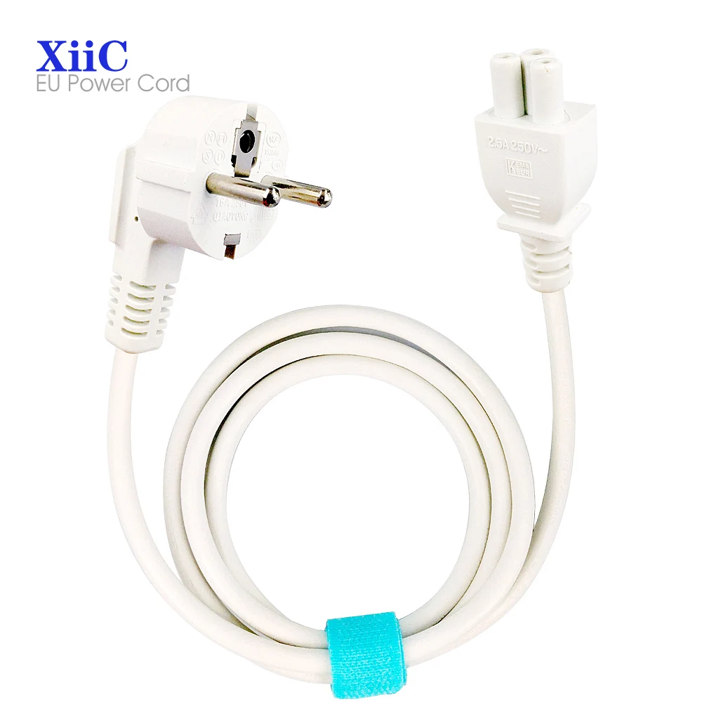1.2M White High Quality EU Cable 1
