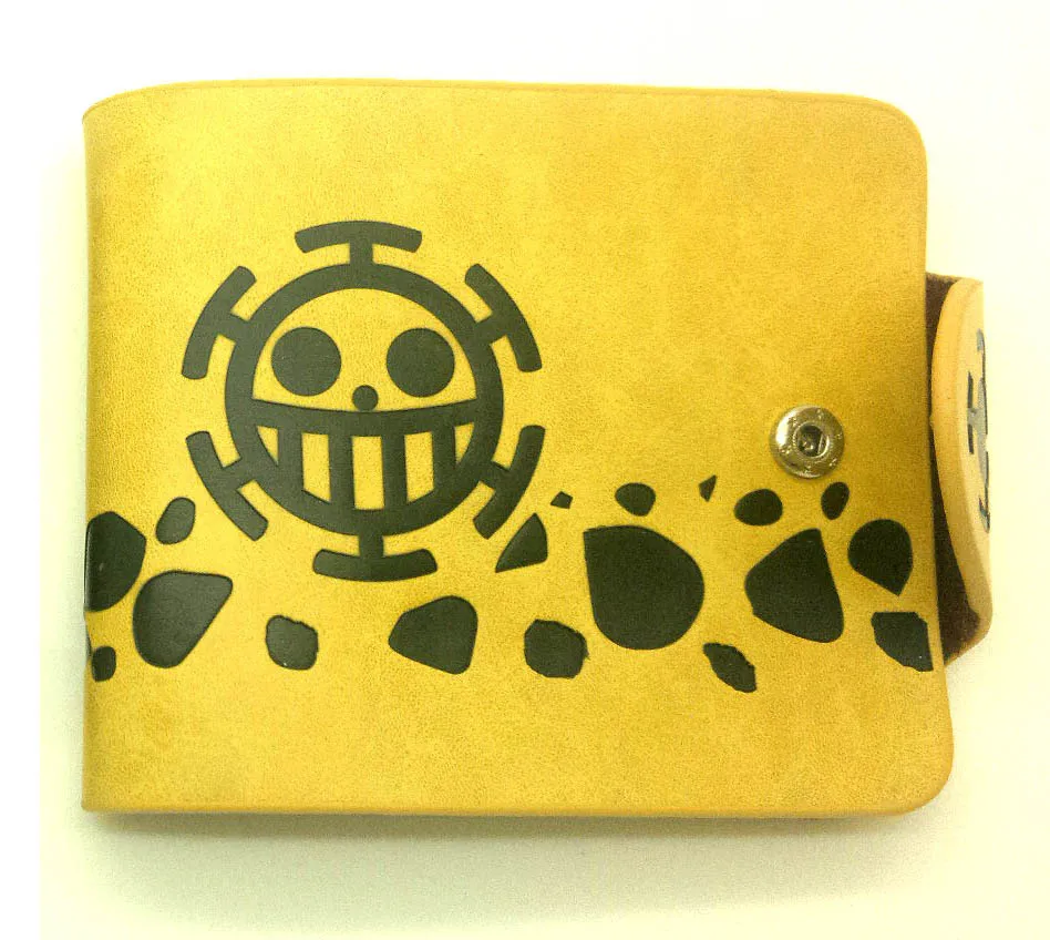 

Anime ONE PIECE PU leather wallet/purse w/Trafalgar Law mark type A