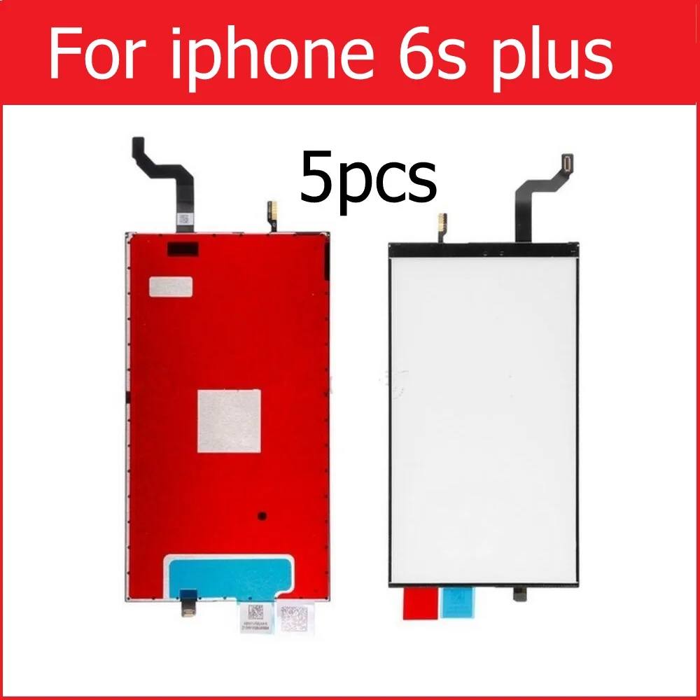 5pcs For 6s plus ЖК-дисплей панель подсветки для iPhone 6s 6s 7 plus Подсветка ЖК-экрана пленка с 3D сенсорной функцией детали гибкого кабеля - Цвет: 5pcs For 6s plus