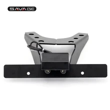 Держатель номерного знака для регистрации кронштейн светодиодный фонарь для SUZUKI gsgsxr 1000 2009- держатель номерного знака