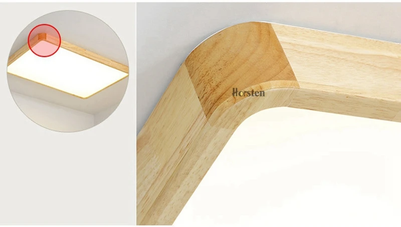 Nordic Simple Modern OAK Wood Ceiling Lamp Ultra thin Japanese LED Ceiling Lights For Bedroom Living Room Kitchen Study Balcony (30)