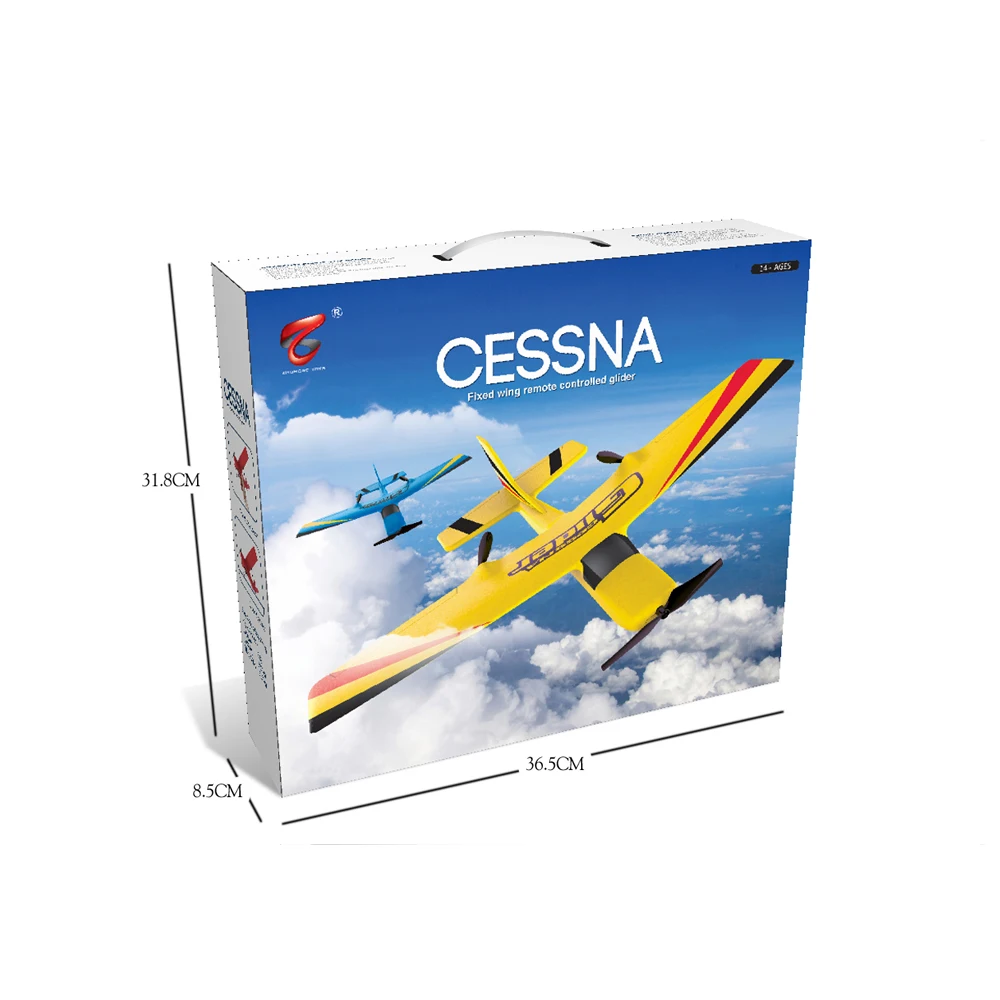 Z50 RC самолет EPP планер из пеноматериала с гироскопом 2 4G 2CH пульт дистанционного