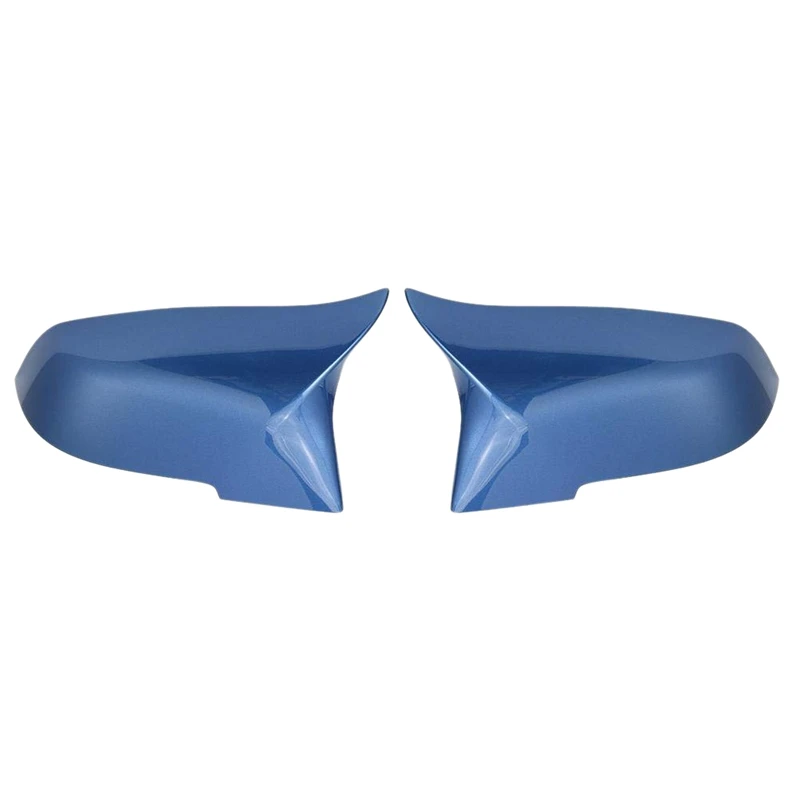

1 Pair Blue Car Rear View Mirror Cover Cap For Bmw F20 F22 F30 F31 F32 F33 F36 F34 F35 Side Mirror Cover Trim 51167292745 5116