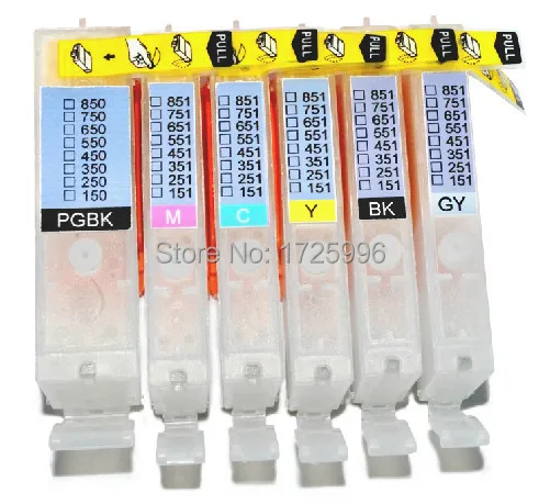 

PGI 250 Refillable ink cartridge for canon mx722 Pixma ip7220/ MG5420/MX922 printer ink with chips,free shipping