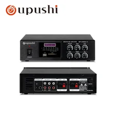 Oupushi MP-2080-II 80 Вт беспроводной Bluetooth аудио Профессиональный усилитель мощности микрофон FM Радио MP3 USB воспроизведение