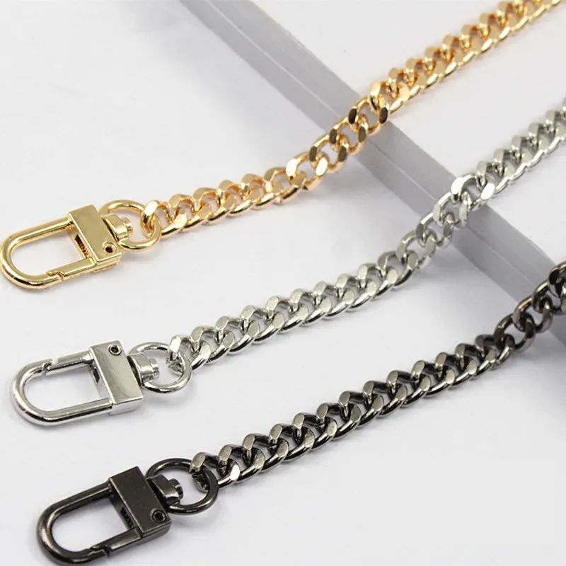 DIY bag strap chain Wallet handle purse metal strap chain strap replaced bag strap bag spare ...