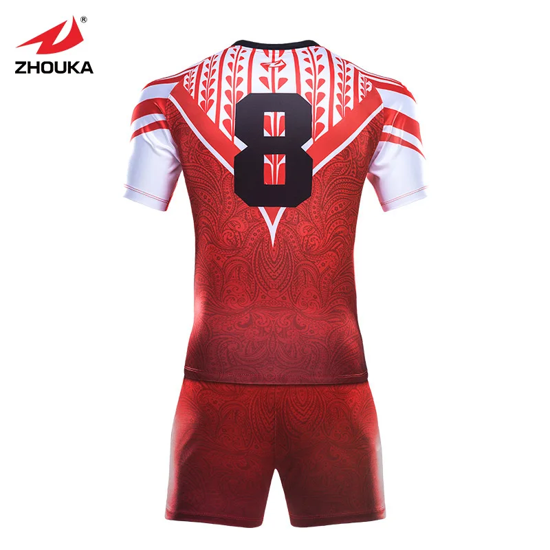 Sublimación de Rugby uniformes de alta calidad Rugby shorts venta al por mayor Jersey de Rugby niños o adultos con su propio logotipo camiseta de rugby