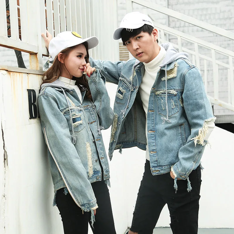 ripped bottom denim jacket