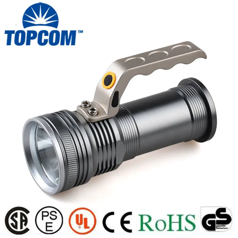 

2X18650 Battery 4 Modes Handheld 300m Long Range Tactical Rechargeable LED Flashlight