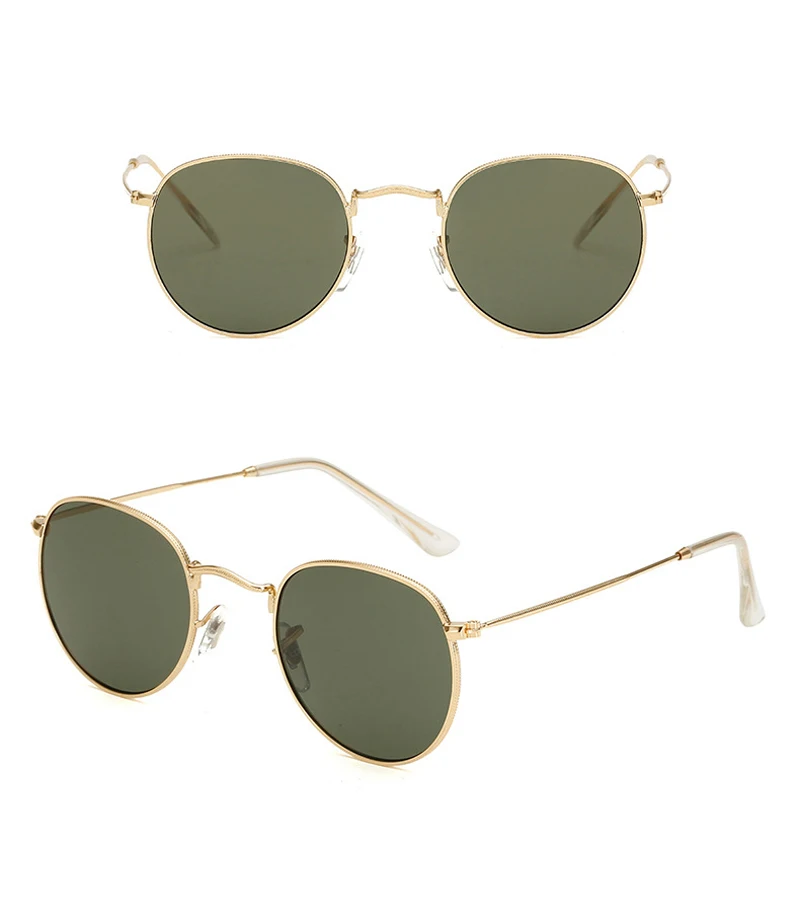 Men Retro Sunglasses Metal detail (4)