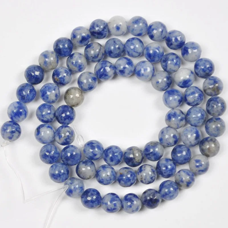 6 мм бразильские круглые бусины Sodalite 15 5 дюйма ювелирные изделия для женщин