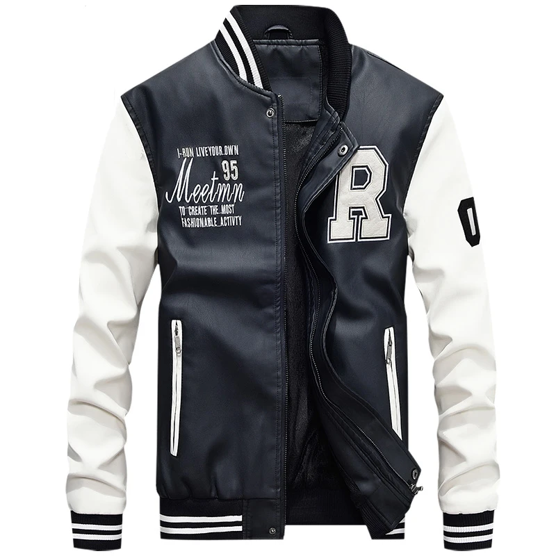 Volunboy Toddler Boys Baseball Jacket Kids Varsity Letteman Fall Winter Fleece Bomber Outerwear (Blackwhite, 18-24 Months) : Buy Online At Best Price In KSA - Souq Is Now