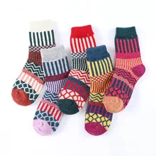 Японский стиль высокого качества большие Безразмерные носки толстые женские шерстяные зимние носки теплые носки большой снег утолщенный Хлопок для женщин