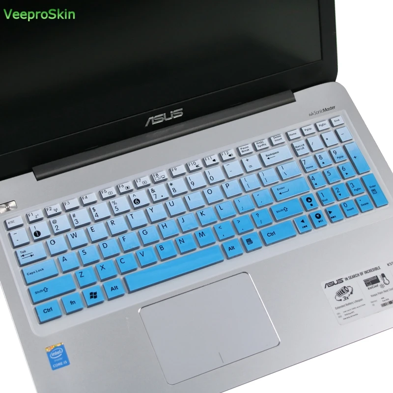 Обложка клавиатуры для ноутбука для ASUS VivoBook 15 X542BP X542U X542UQ X542UN X542UF X542UA X542UR X540 X540ma X540l X540s X541na 15,6