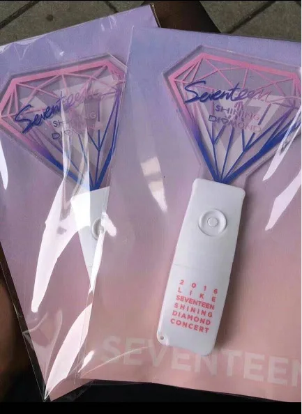

[MYKPOP]SEVENTEEN 17 SHINNING DIAMOND Concert Light Stick Fans Supporting Lightstick KPOP Fan Gift Collection SA18050310