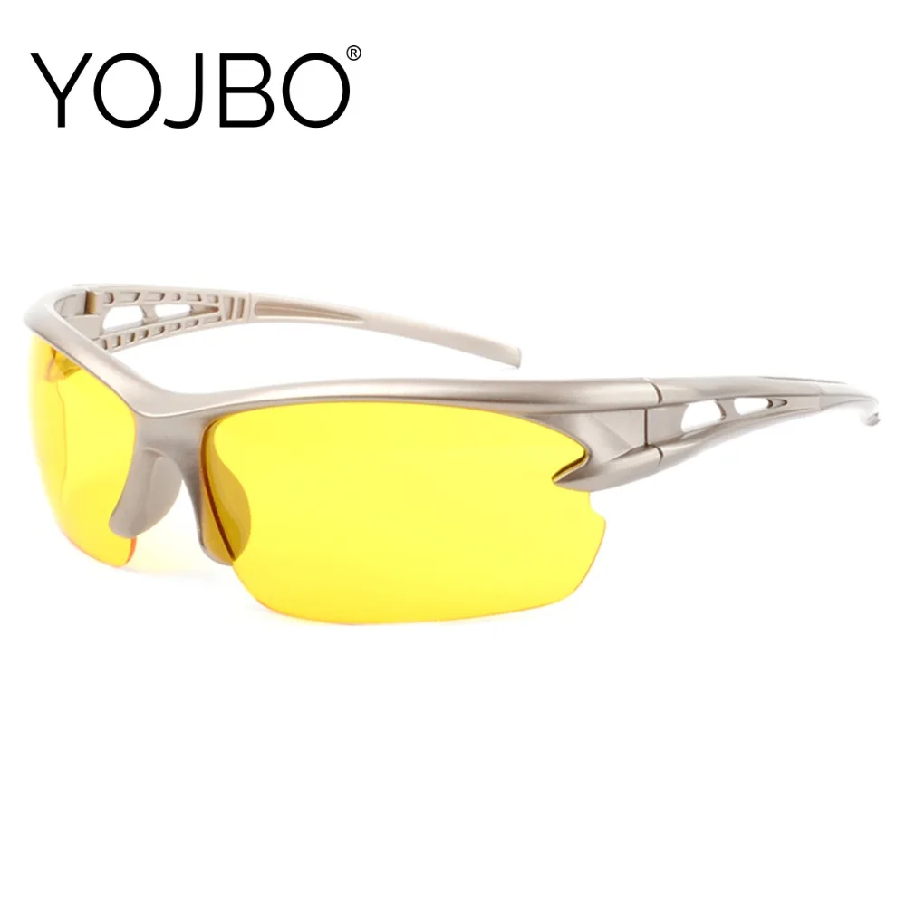 YOJBO, очки ночного видения, мужские солнцезащитные очки для вождения, компьютерные игровые желтые очки, анти-синий светильник, блокирующие очки, UV400 Ray