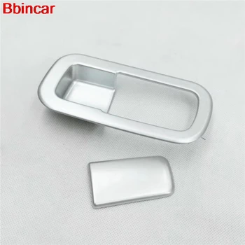 

Bbincar ABS Chrome Car Glove Storage Box Lock switch Cover Trim Decoration Frame Cover FOR HONDA URV UR-V