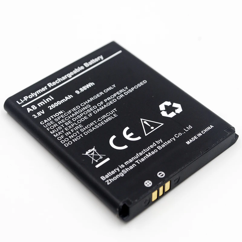 Mobile Phone Battery For Agm A8 Mini,2600mah New Back Up Batteries  Replacement For Agm A8 Mini Smart Cellphone Li-ion Battey - Mobile Phone  Batteries - AliExpress
