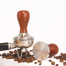 Redwood ручка из нержавеющей стали шаблоны для кофе давление порошок молоток давление бар кофе Темпер 49 мм 51 мм 58 мм