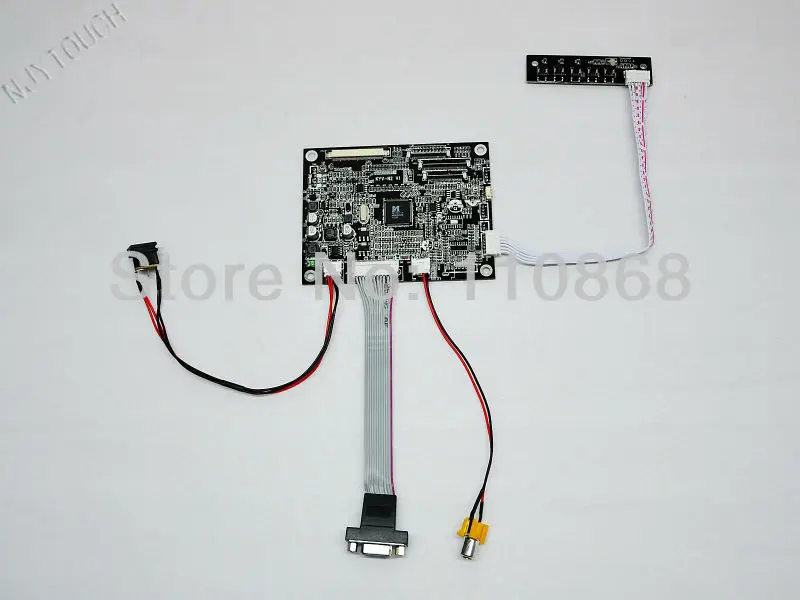 VGA AV LCD Controller Board KYV N2 V1 for 8 inch TTL 60 pins TFT LCD